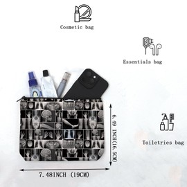 MAOFAED X Ray Gift, X Ray Tech Graduation Gift, Radiology Technician Gift, Doctor Theme Zipper Pouch (x ray bagCA)