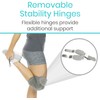 Vive Hinged Knee Brace - Open Patella Support Wrap for