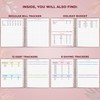 PLANBERRY Large Budget Planner & Monthly Bill Organizer with Pockets