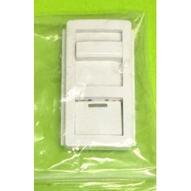 LEVITON IPKIT-W FACEPLATE WHITE FOR IPI06 PRE-SET SLIDE DIMMER