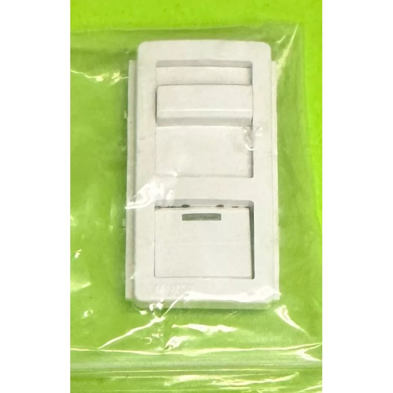 LEVITON IPKIT-W FACEPLATE WHITE FOR IPI06 PRE-SET SLIDE DIMMER
