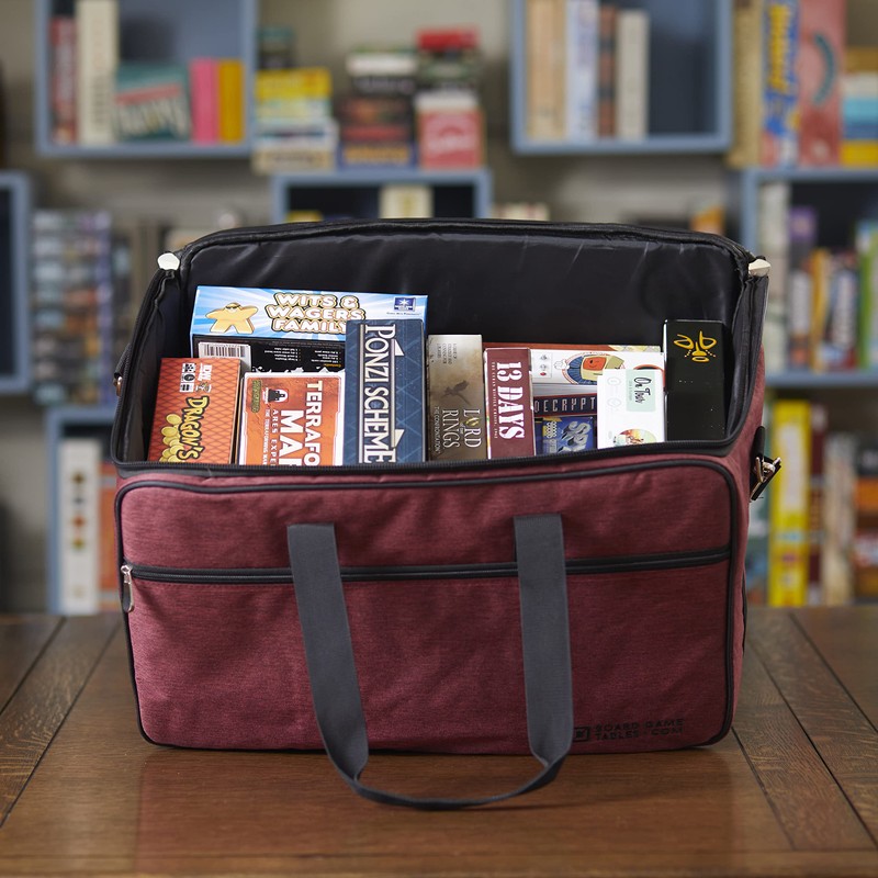 Board Game Bag - [Backpack/Shoulder Strap/Luggage Slip] - Padded Board