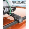 Wonderdriver Lockable Roof Rack Cross Bars 220lbs Compatible with Jeep