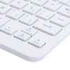 Mini Keyboard Bluetooth Portable 59 Keys Tablet Computer Supplies White