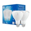 GE Refresh LED Light Bulbs, 65 Watt, Daylight, BR30 Indoor