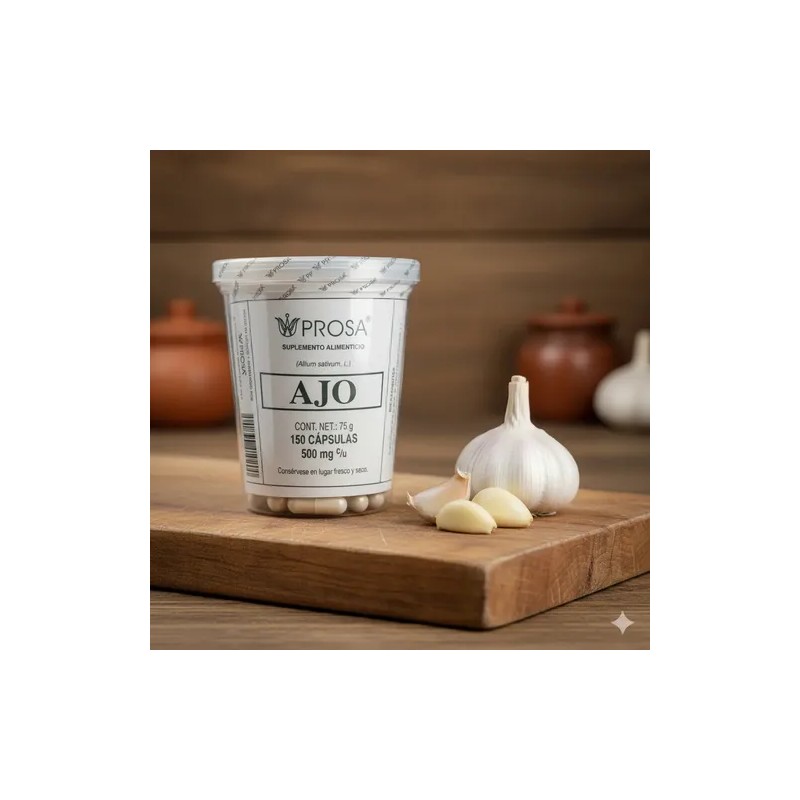 Ajo 150 Cap-prosa Sabor Sin Sabor