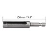 sourcing map 10mm Nut Driver, 1/4" Quick-Change Hex Shank Slotted
