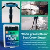 Boat Cover Support Pole, Adjustable Support System for Jon Boats,