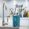 Zeal G231A Cutlery Drainer/Utensil Pot, Aqua