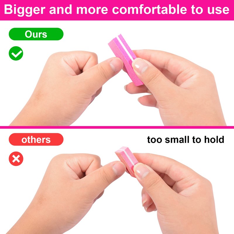 Diesisa Buffer Block Nail File: 100/180 Grit Sponge Nail Buffers