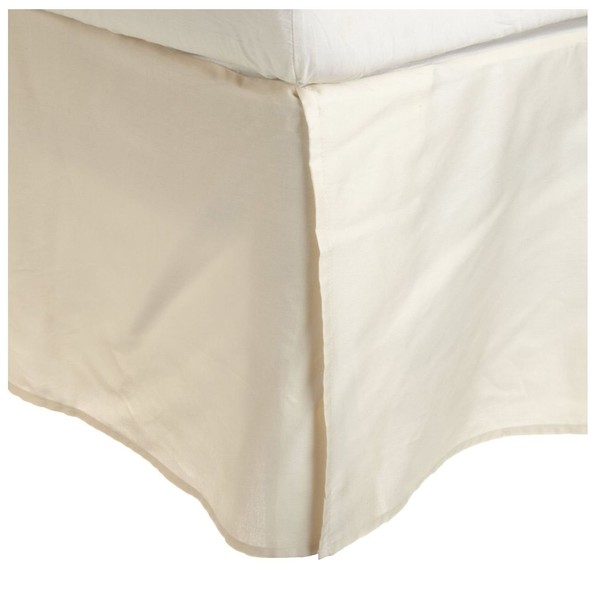 Superior 100% Premium Combed Cotton, Bed Skirt with 15" Drop,