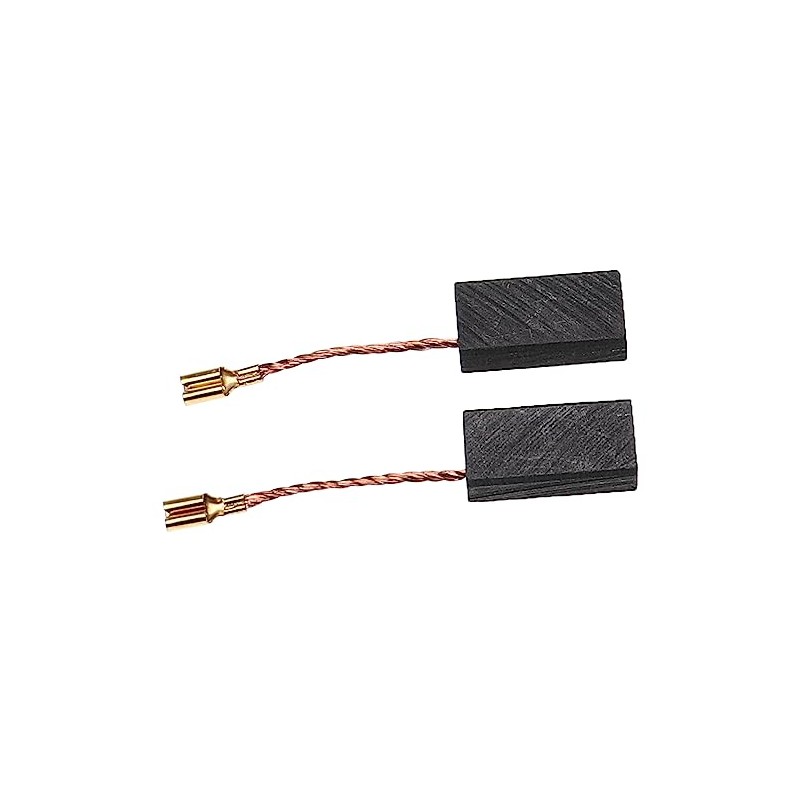 vhbw 2 x Carbon Brush 6.3 x 10 x 20