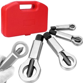 JoyTube Heavy Duty Metal Nut Splitter Set Bolt Buster Cracker Breaker Tool Broken Damaged Corroded Screw Nut Removal Splitting Extractor Kits