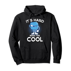 Ice Water It´s Hard Being This Cool Ice Bather Pullover Hoodie