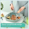 Silicone Spatula Turner, Omelette Egg Spatula Heat Resistant, Extra Wide