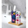 Small Car Tissues Holder with Facial Tissues - 4PK -