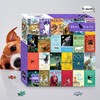 Re-marks “Dog Tales” Literary Collage Puzzle, 1,000-Piece Jigsaw Puzzle for