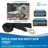 WavesRx 2" x 20' Boat Trailer Winch Strap Replacement with