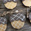 Agape Gifts Designs AGD Fall Decor - Wood Acorn Ornaments