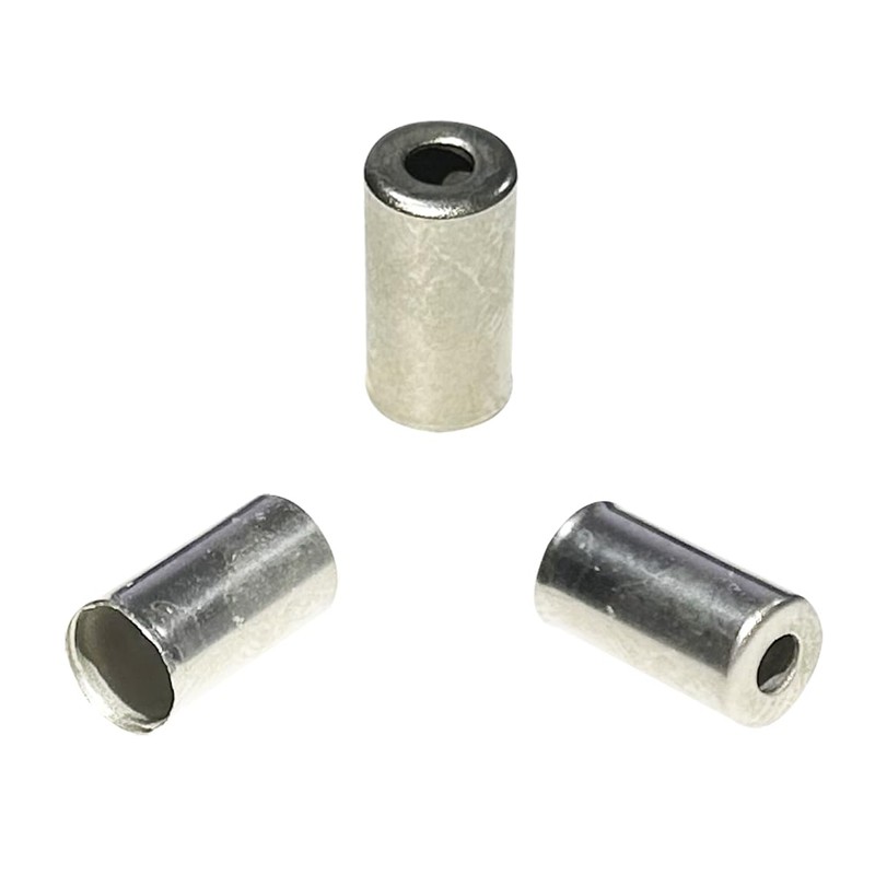 Lotatheta 10 PCs Each Black Bike Brake Cable Tips Caps