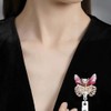 Butterfly Nurse Badge Reel Crystal Rhinestone Retractable ID Badge Name