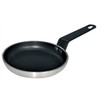 Vogue S340 Blinis Pan, 150 mm Diameter, Heavy Duty Aluminium, Non-Stick