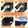 KOCZIL Car Window Shades - Static Cling Sun & Glare