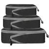 Spendeal 3PCS Compression Packing Cubes For Travel Packing Organisers Vacation
