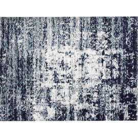 Gertmenian Air Shag Fresh Collection , Classic Plush Microfiber Shag Rug , Bedroom Nursery Living Room Dining Room Dorm Room , 6x9 Ft Medium, Abstract Galaxy Milky Way, Gray/White, 17953