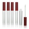 COSIDEA 5 x 1.5ml Empty Round Lip Gloss Tubes with