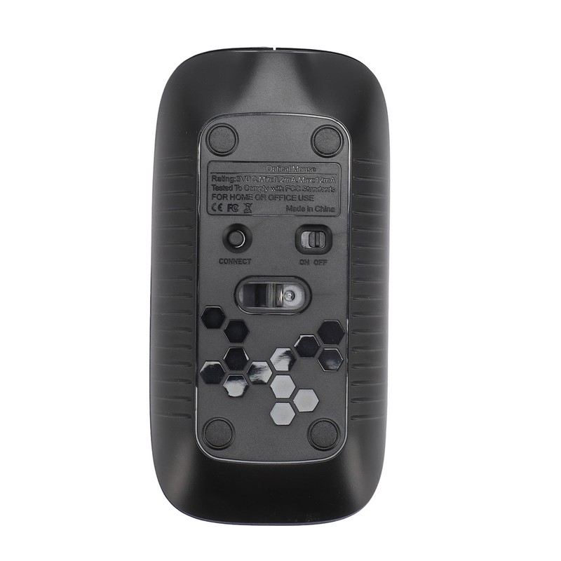 Wireless Bluetooth Mouse Stylish Shell 3 DPI Adjustment Silent Portable