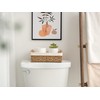 StorageWorks Bathroom Baskets for Organizing, Small Wicker Basket for Bathroom