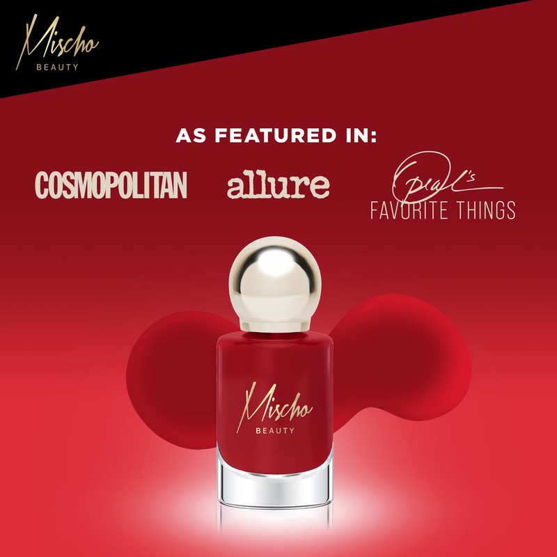 mischo – Cherry Red Nail Polish, Good Kisser – Summer