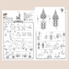 3D Wooden Puzzles Bridge and Clock Tower Craft Model Kits