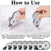 12 Pcs 12m x 5mm Correction Tape, Pocket Correction Tape