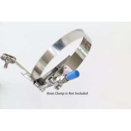 CLAMP-AID T Bolt Hose Clamp Thread Caps Blue 1/4" Diameter Clamp-aid Covers Sleeves