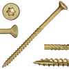 Saberdrive Tan XL1500 Coated Exterior Star Drive Multi-Purpose Deck Screws,