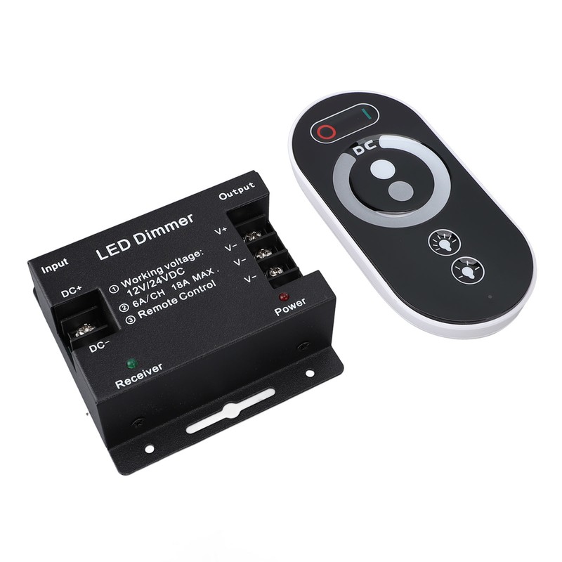 Dimmer Switch DC 12V‑24V 18A PWM LED Light Strip Dimmer