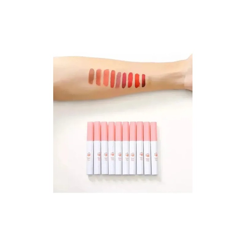10 Cajas De Cigarrillos Neatlifa Con Lápiz Labial Mate Color