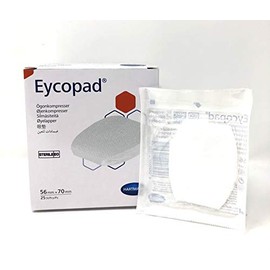 Eycopad 56x70 mm Eye Compresses Sterile Pack of 25)