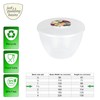 Just Pudding Basins Clear 1.5 Pint, 850ml Basin (3 Pack)