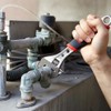 Dekton 12" Sure Grip Adjustable Spanner-1 1/2" Jaw Capacity| Straight
