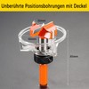 Yuentoen Forstner Drill Bit, 35 mm, Adjustable Positioning Drill, Forstner