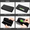LUOLUO Men's Wallet, Long Wallet, Genuine Leather, Men's, Large Capacity,