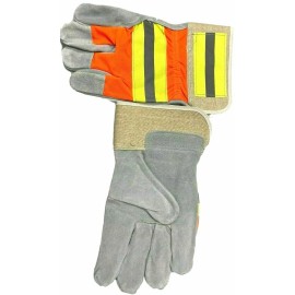 Automann Gloves Leather Palm Reflective XLarge  571.G2003XL