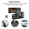 Dash Camera 1080P High Definition Image Large Wide Angle Three