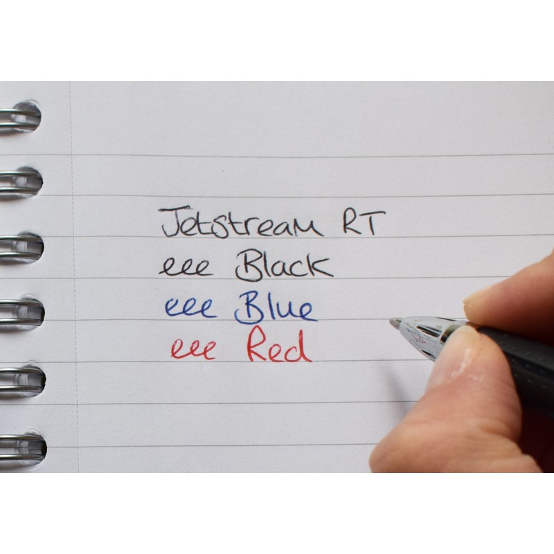 uni-ball SXN-210 Jetstream RT Rollerball Pens, Black Smudge Resistant and