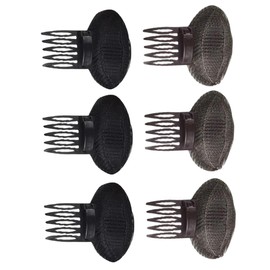 Ipetboom Volume Enhancer Clips Pack Hair Bump Stick Pad for Women Quick Volume Insert Clip Pad Long Short Hair Compatible for Special Events