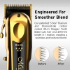 Máquina Para Cortar Cabello Magic Clip Gold Wahl 5 Sta