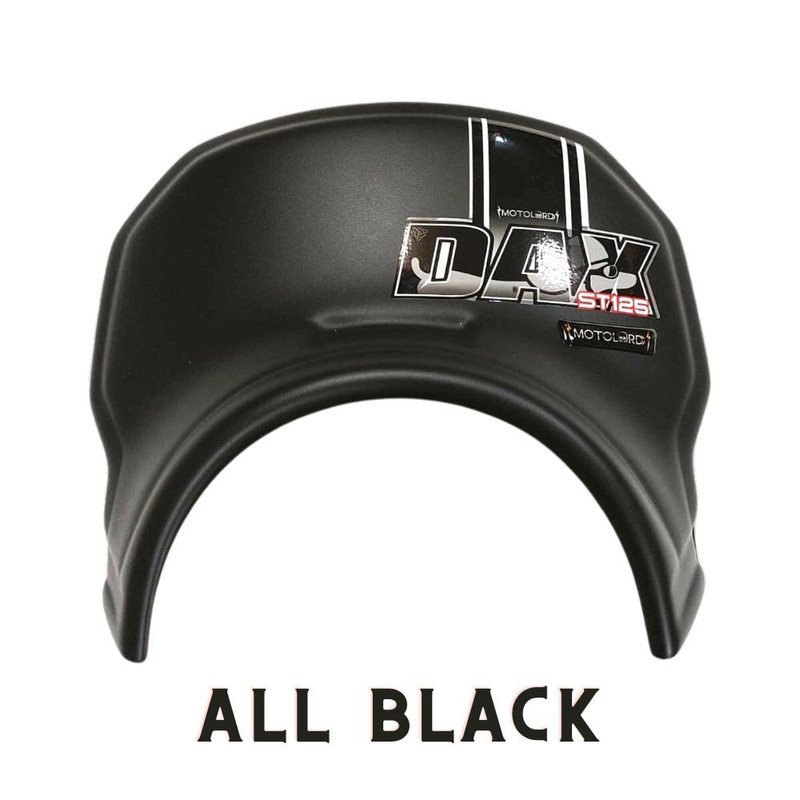 MotolordD Meter Visor All Black/All Black/Honda DAX125 Meter Visor JB04